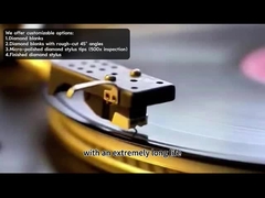 In het laboratorium geteelde diamantenpen voor het snijden van platen