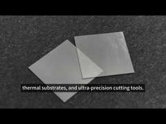 Kleurloze 8X8 monocristallijn diamant 0,3 mm CVD enkelkristallijn diamant