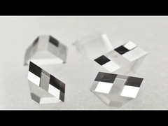 Kleurloze mono CVD Lab Groeide Diamanten Eénkristallen Optisch Prisma 2x2x1mm