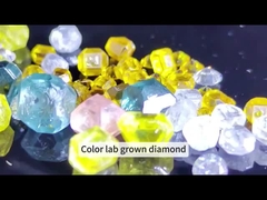 HPHT roze bule groen geel onbesneden diamant CVD laboratorium gekweekt gekleurde ruwe diamant