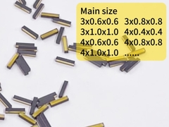 MCD diamantblokken voor gebruik als africhtgereedschap