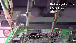 Polycrystalline CVD Heat Sink