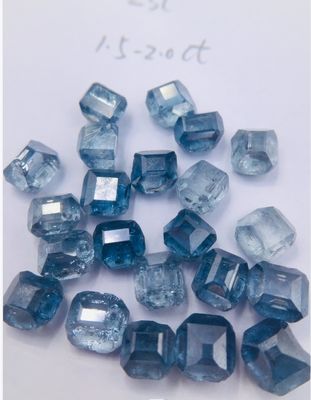 Les diamants de laboratoire HPHT rouges bleus 0,5ct - 5,0ct Vs Si Clarité