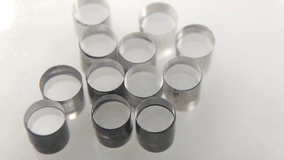 Dia 2,5 x 3 mm CVD incolore Cylindre diamanté de qualité optique Polie haut et bas