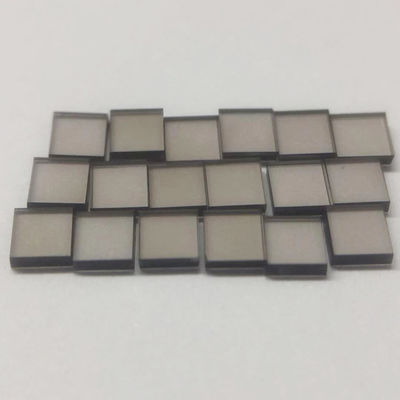Monocristalline VFC non coupé Diamants cultivés en laboratoire 3x3x1,5 mm Couleur brunâtre