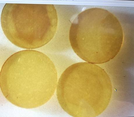 Ronde HPHT Diamants cultivés en laboratoire Plaques optiques monocristallines de diamants