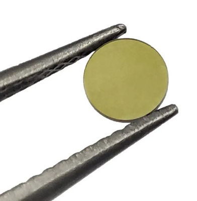 Dia 5*0,8 mm HPHT Plaque monocristalline en diamant optique en cristal en diamant