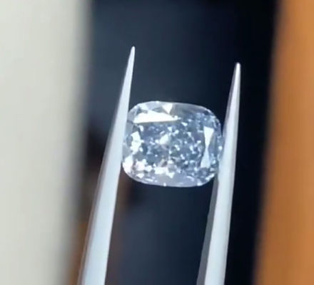 Couleur bleue HPHT polie en laboratoire Diamants en vrac Vs Vvs Clarité Petite taille