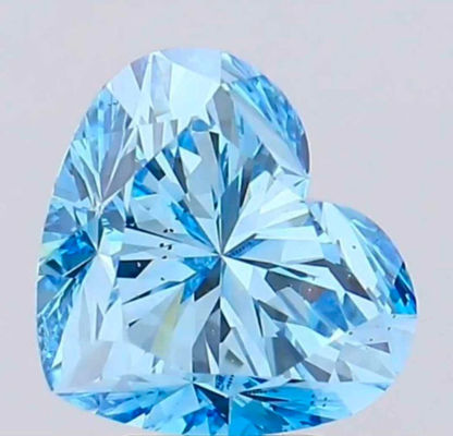 Vivid Blue Lab Grown Diamond Jewelry Hpht Rough Loose Synthetic Diamonds