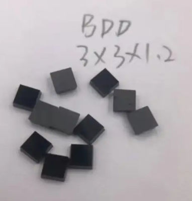 0.1mm - 2mm BDD بورون الدوب CVD الماس لنظام معالجة المياه النقية