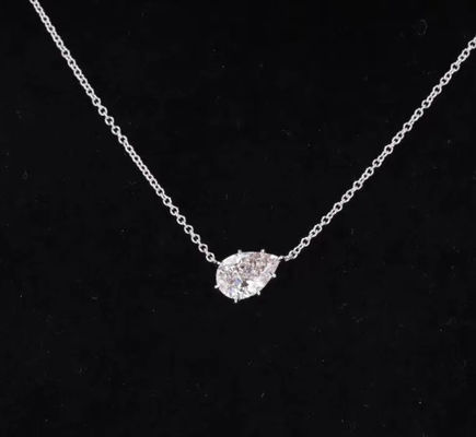 Des colliers de bijoux en diamants synthétiques HPHT CVD cultivés en laboratoire VS Clarity