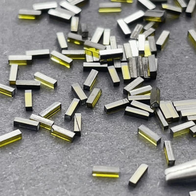 Logs de diamante sintético. Maximize a sua eficiência com os diamantes HPHT cultivados em laboratório perfeitos para moagem de precisão e processamento de perfis complexos.